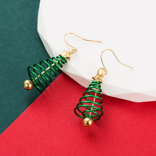 Christmas Tree Earrings