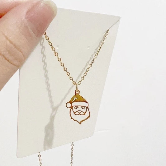 Santa Claus Pendant Necklace