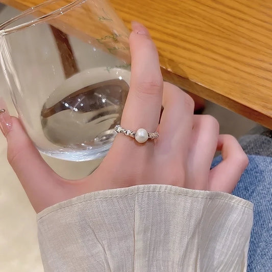 Elsastic beaded Ring