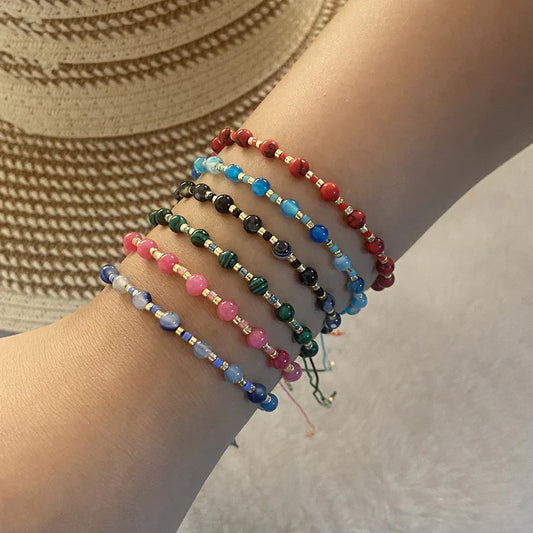 Bead Knitting Bracelets